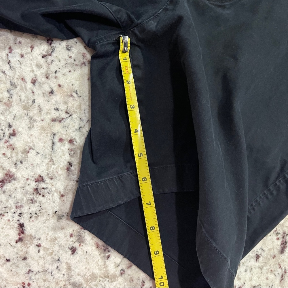 Abercrombie & Fitch All Day Short Size 34 Stretch Black Zip Pocket Chino Men’s - Picture 6 of 7